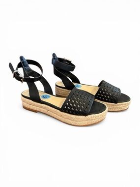 Vince Camuto Black Espadrille Sandals